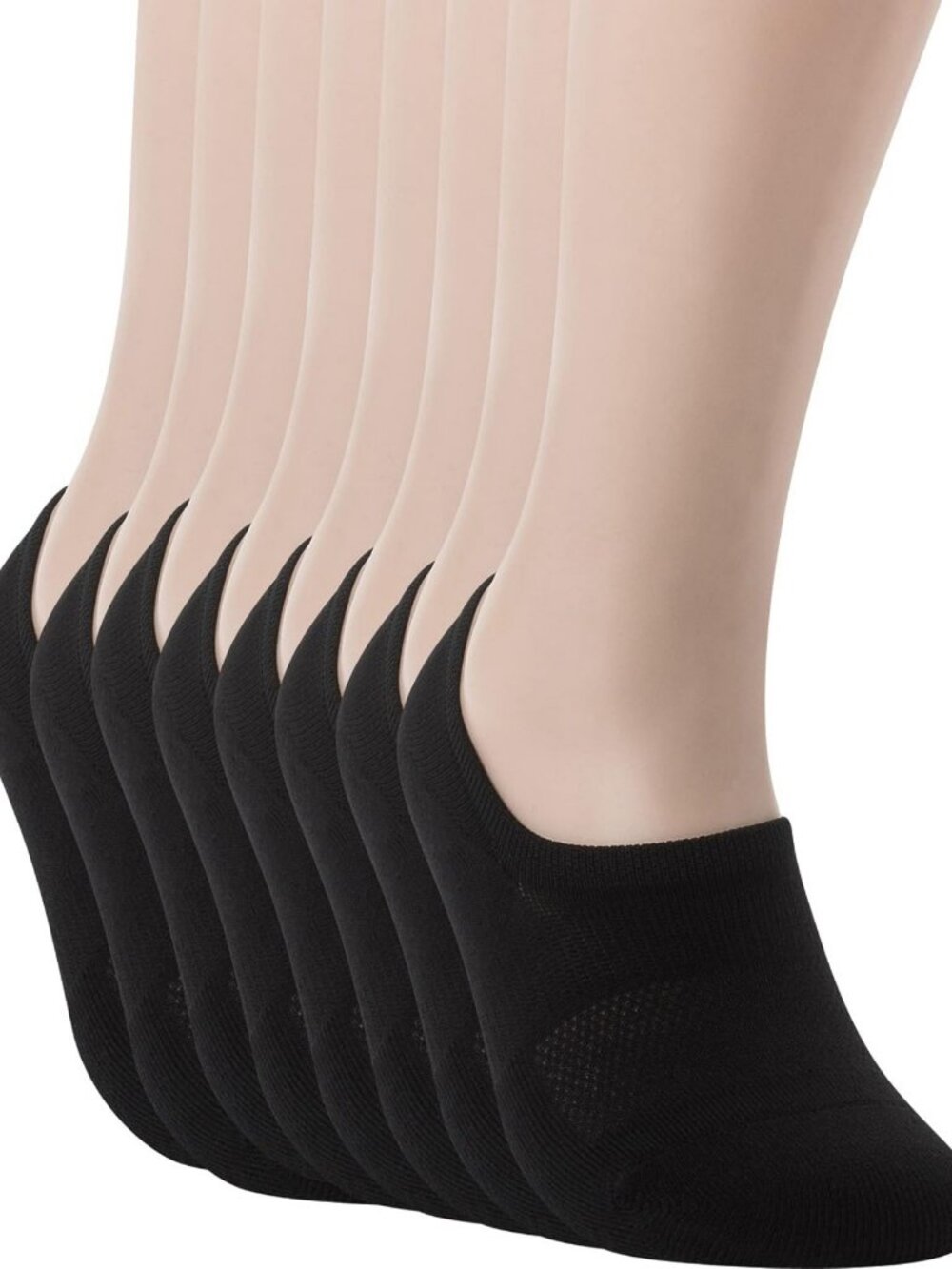 Comfortable No Show Socks with Wide Toe Box for Bunion Relief - Unisex Sizes